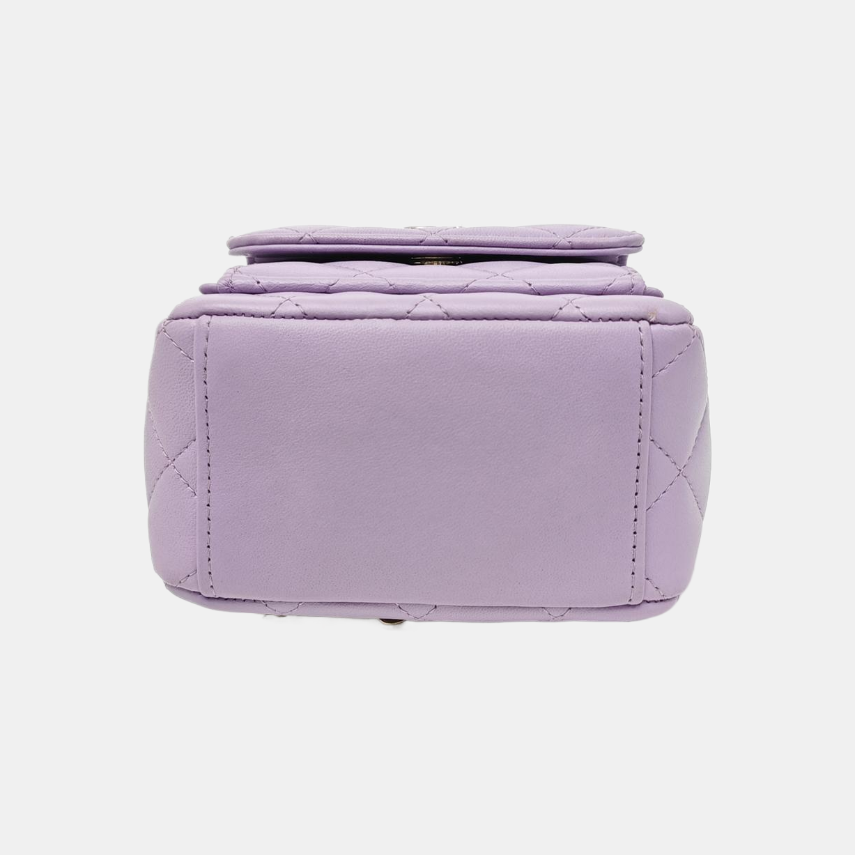 DUMA Mini Quilted Lambskin Purple