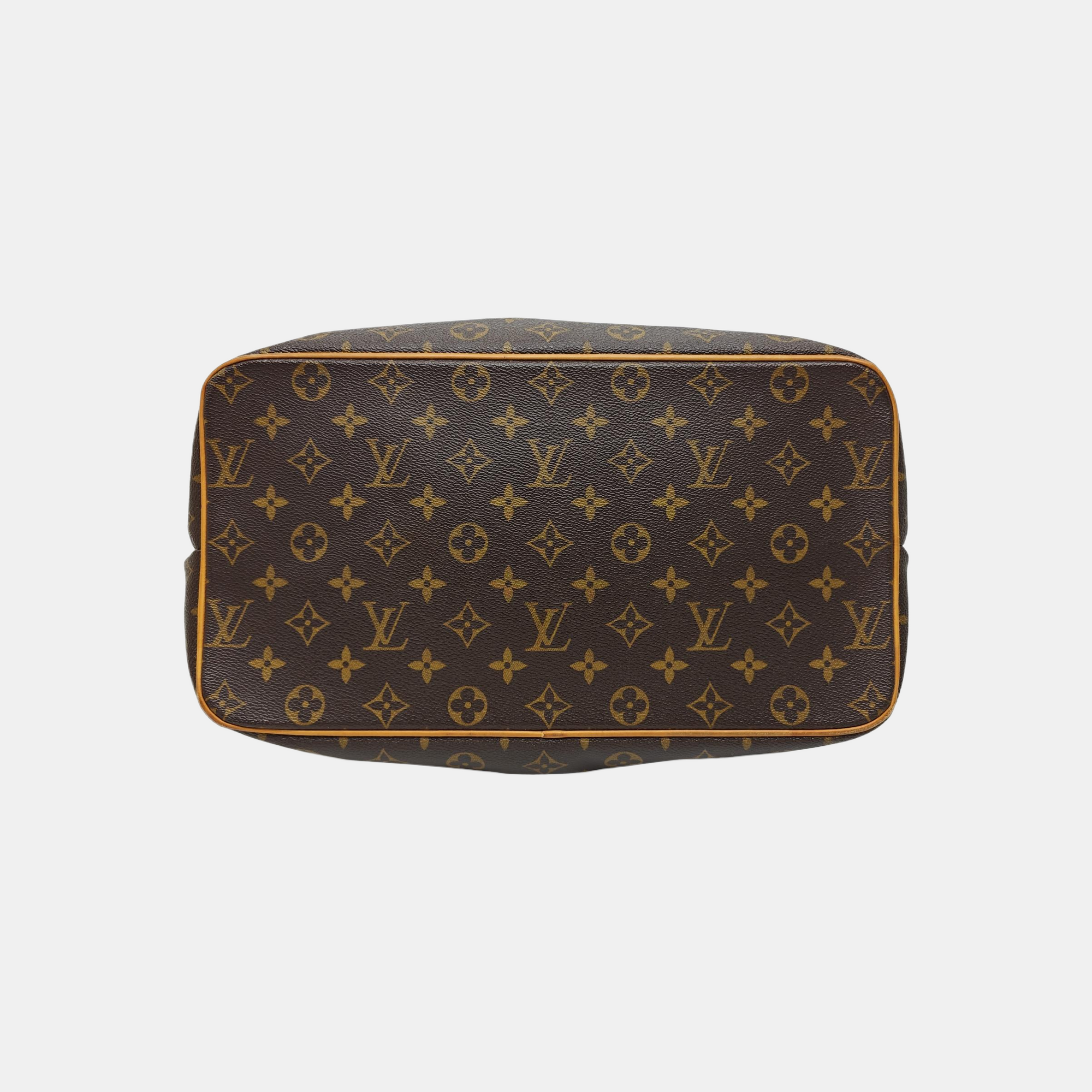 PALERMO GM Monogram Coated Canvas Brown