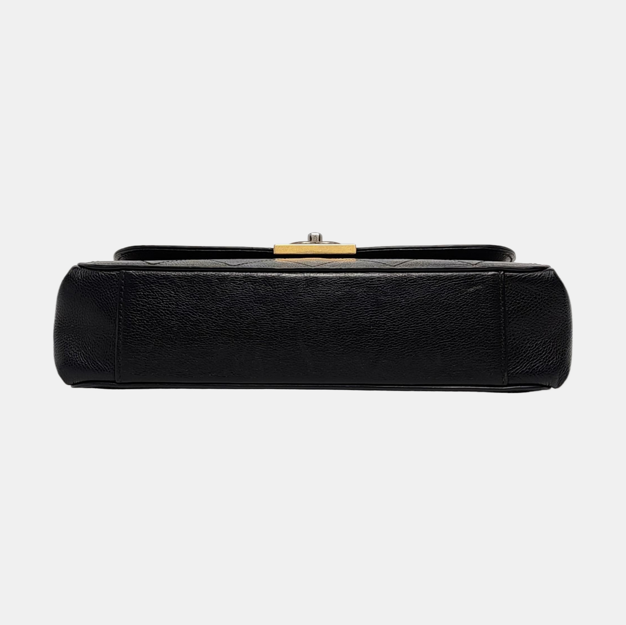 Quilted Calfskin Black
