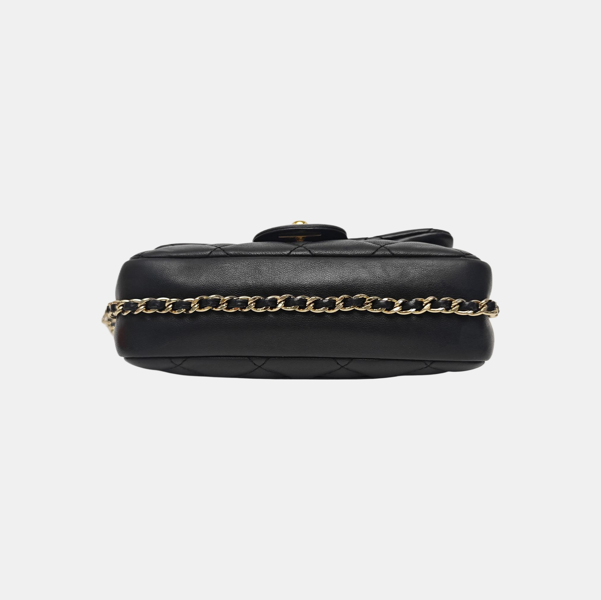 CLASSIC FLAP Mini Quilted Lambskin Black