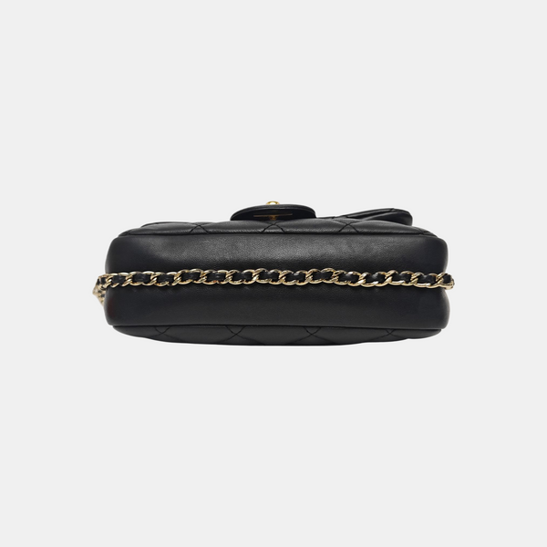 CLASSIC FLAP Mini Quilted Lambskin Black