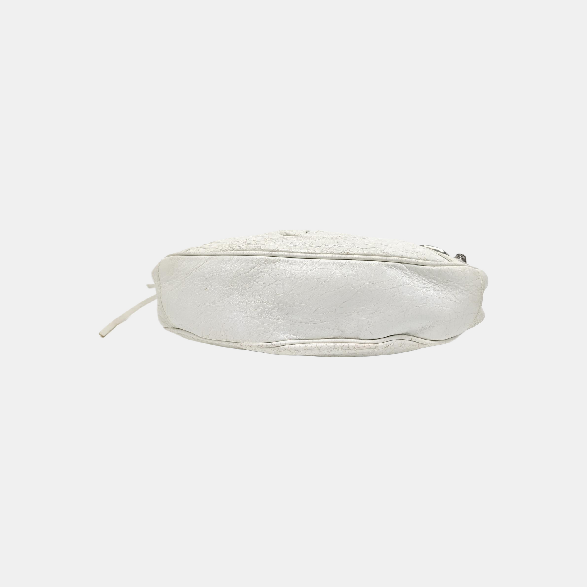 Le Cagole Mini Lambskin White