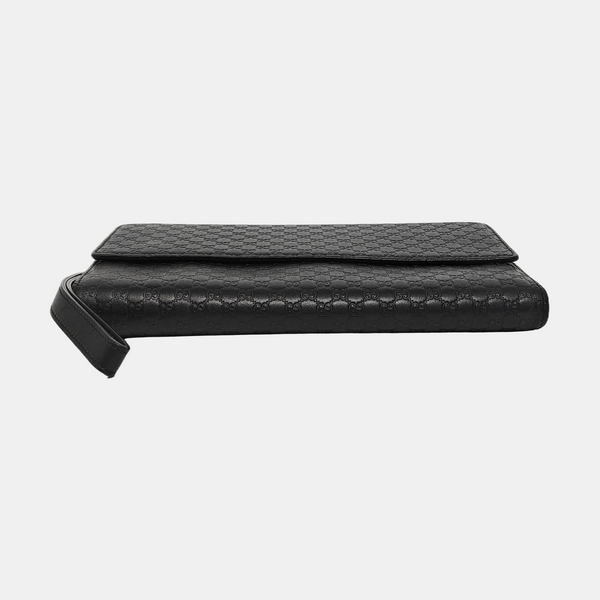 Monogram Calfskin Clutch Black