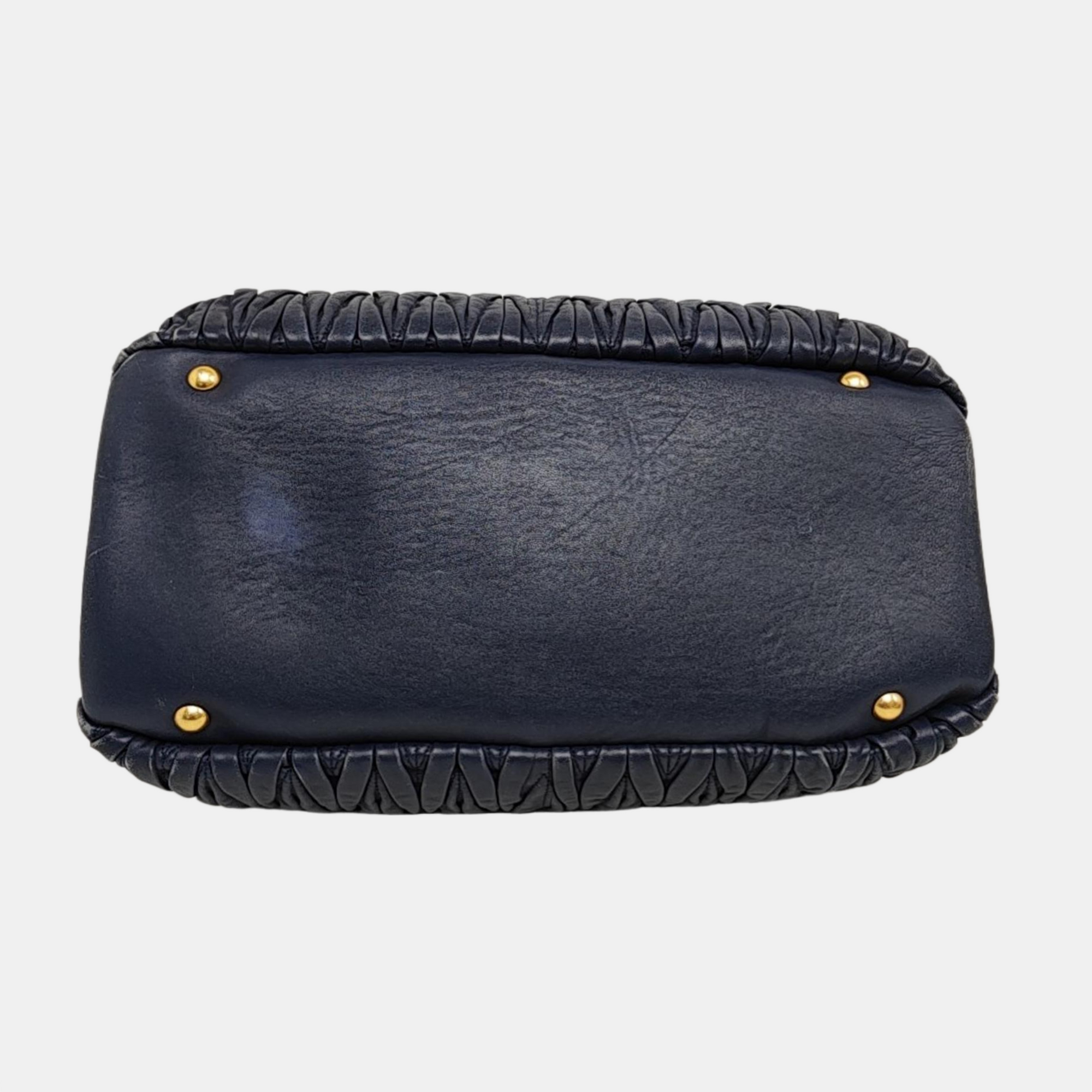 Avenue Quilted Lambskin Blue