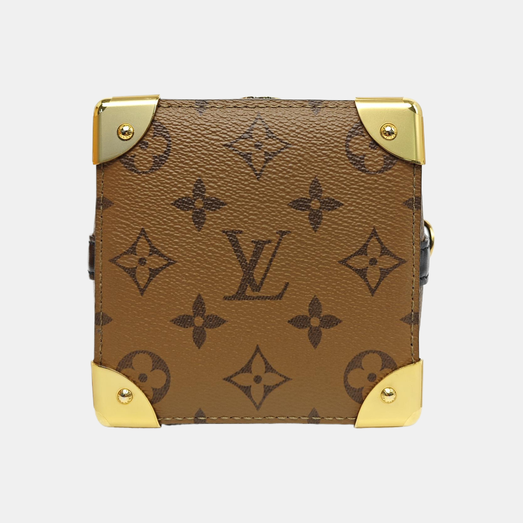 NOÉ PURSE LV CHARMS Monogram Coated Canvas Brown