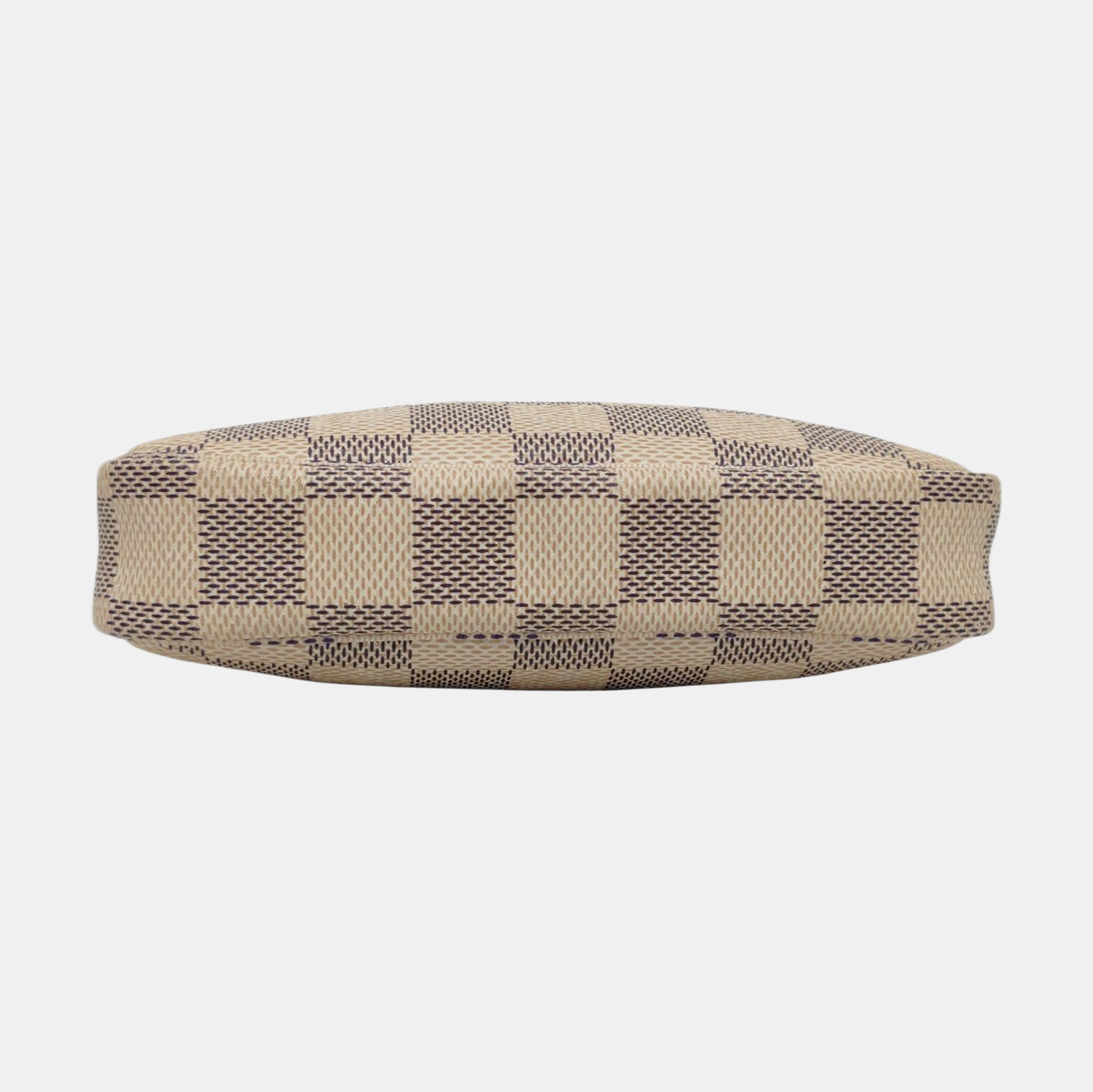 Authenticated pre-owned  ACCESSOIRES Mini Damier Azur Coated Canvas White - Top Handle Bag at Looply