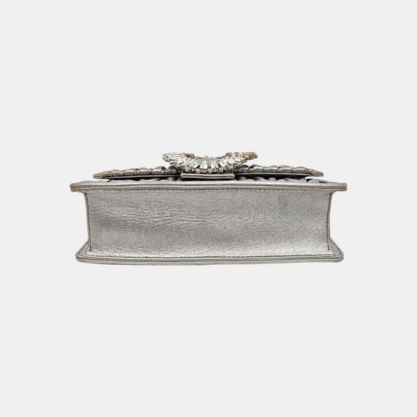 Matelassé Quilted Lambskin Silver