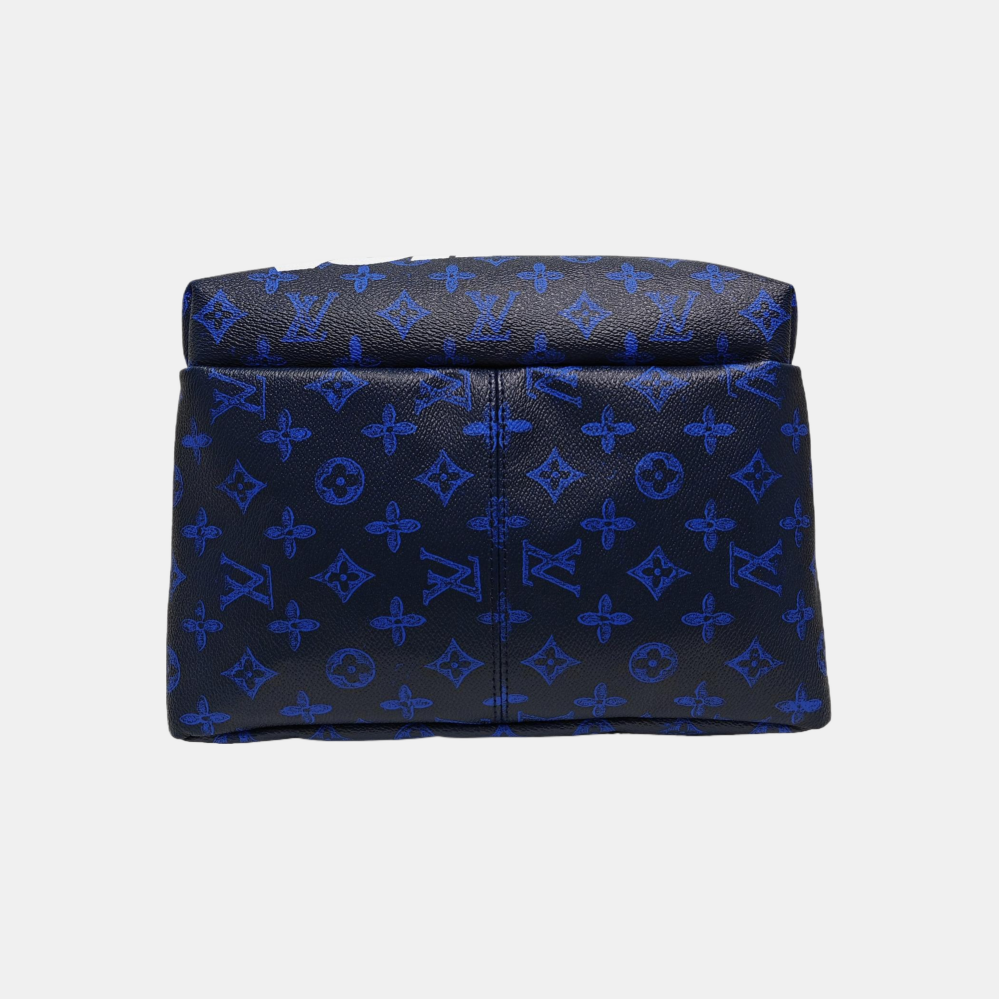 DISCOVERY PM Monogram Coated Canvas Blue