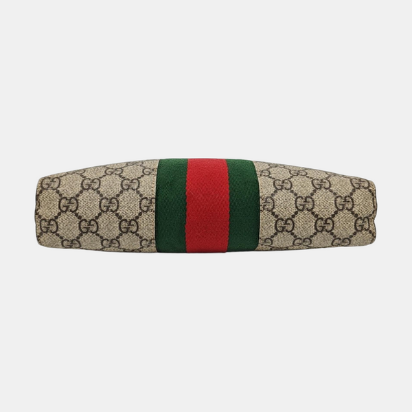 GG Supreme Monogram Coated Canvas Black