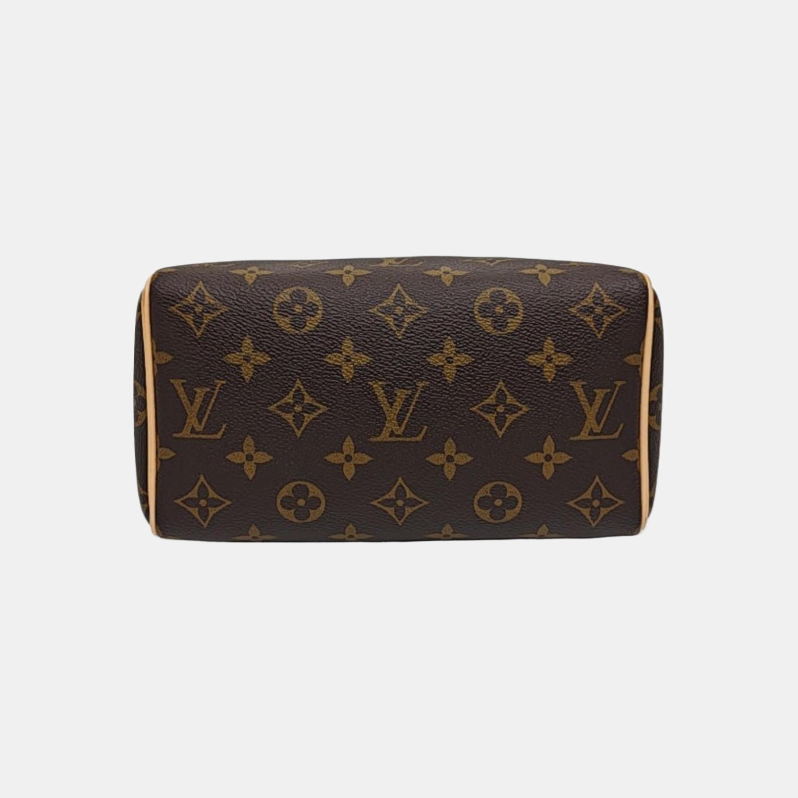 SPEEDY 20 Monogram Coated Canvas Brown