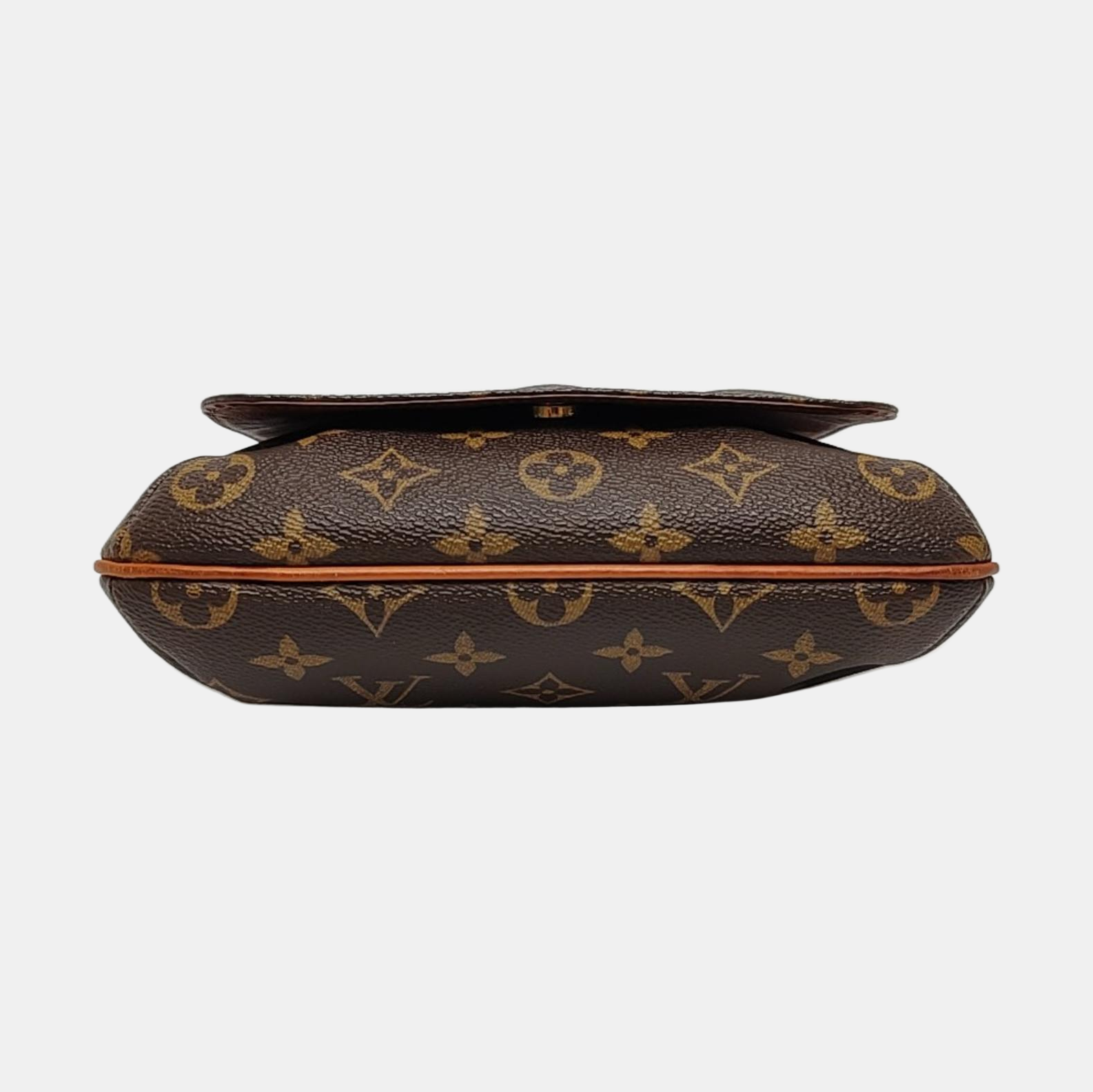 MUSETTE TANGO Monogram Coated Canvas Brown