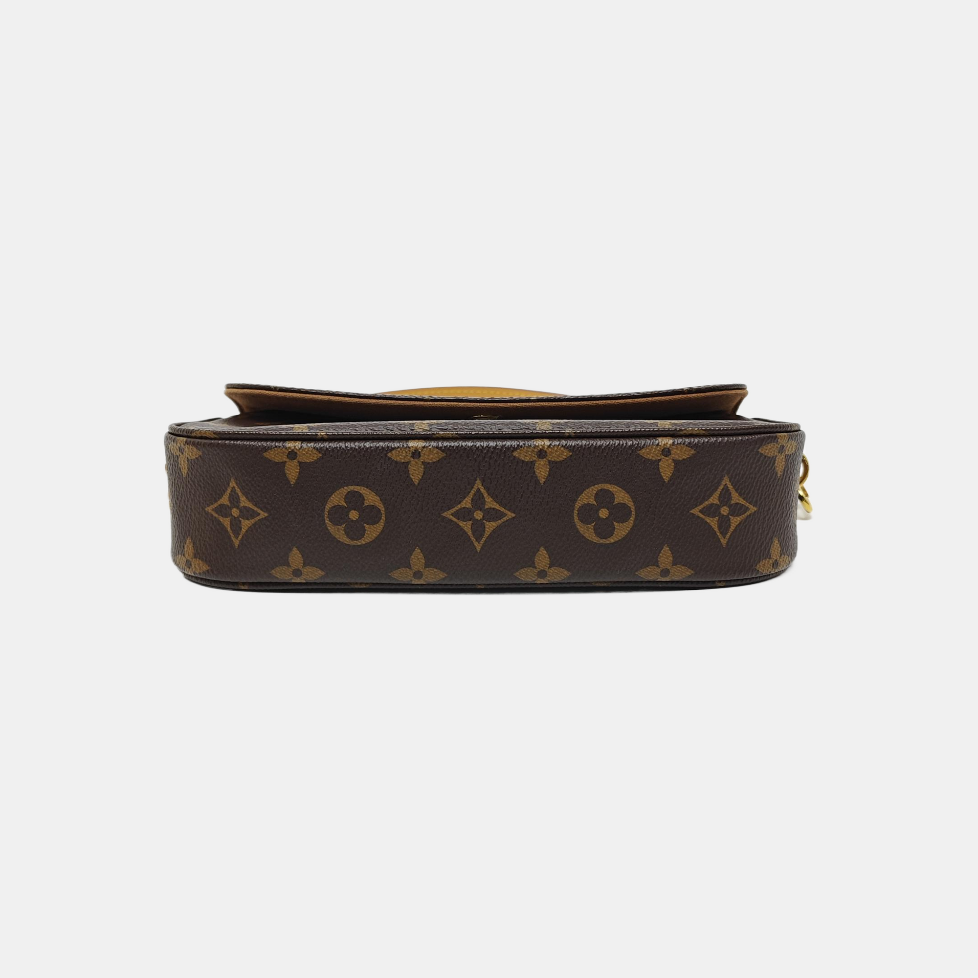 IVY Monogram Coated Canvas Brown