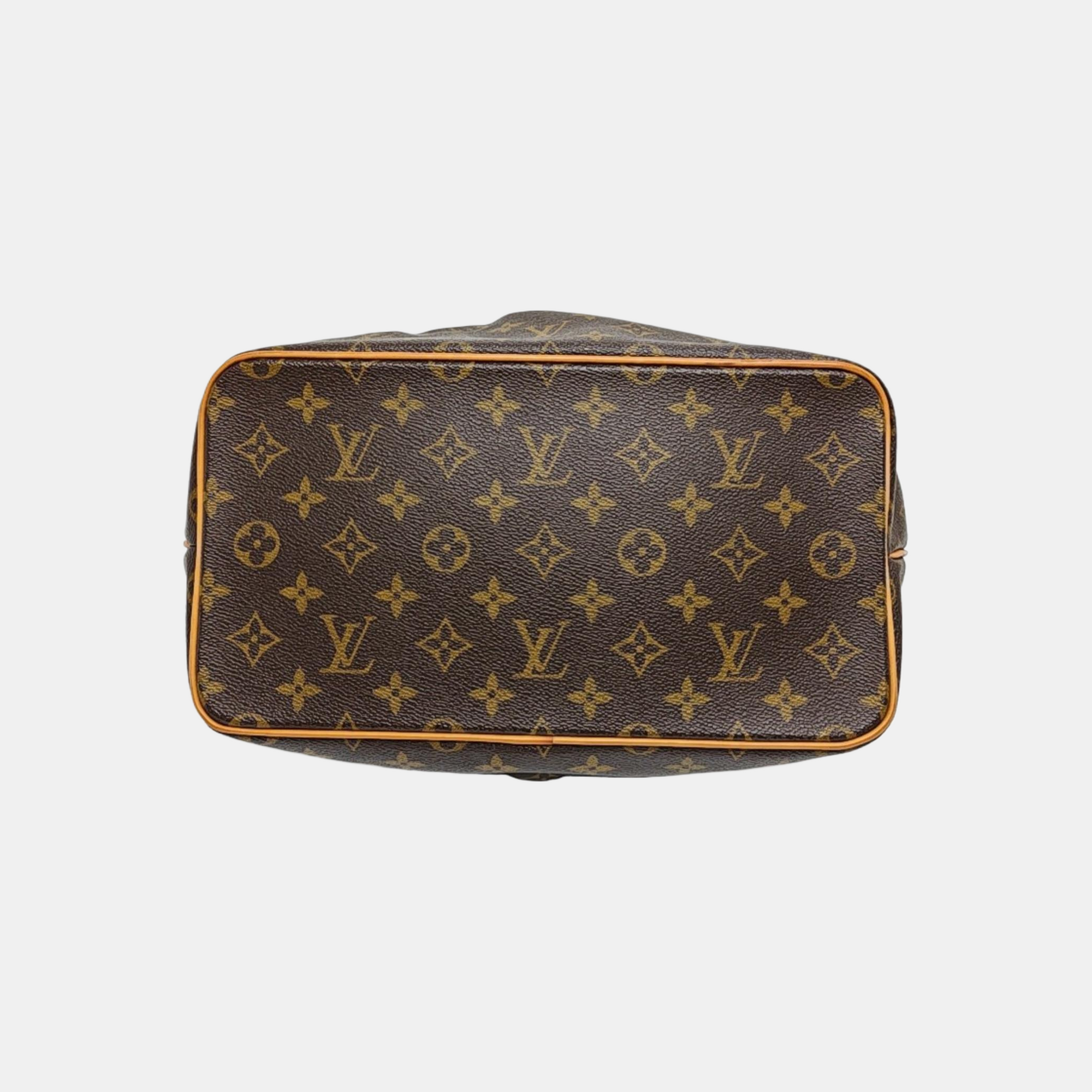 PALERMO PM Monogram Coated Canvas Brown
