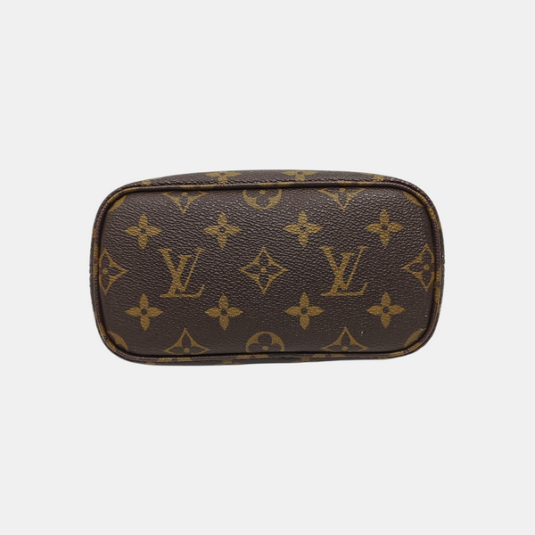 NEVERFULL BB Monogram Coated Canvas Brown