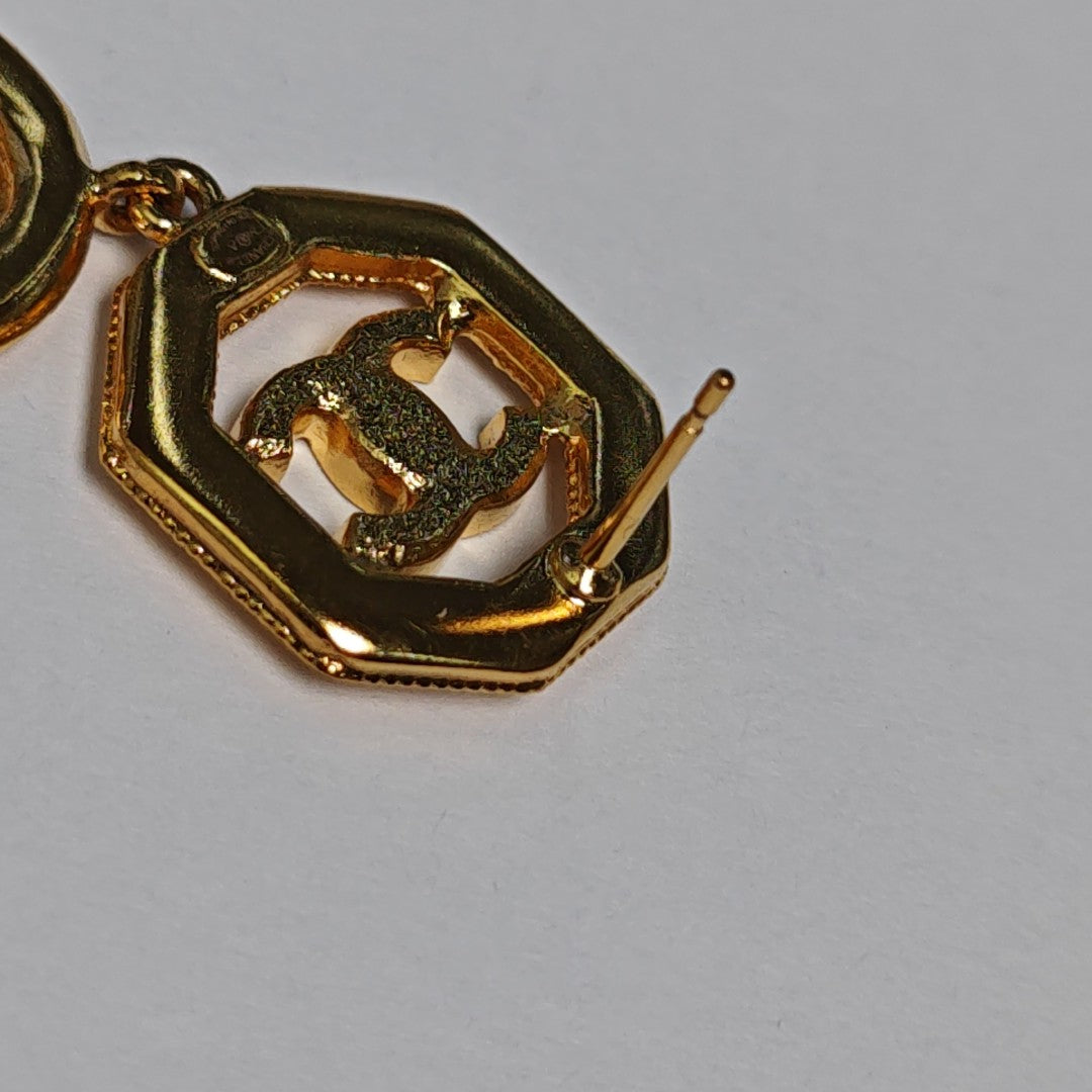 Metal Gold Earrings
