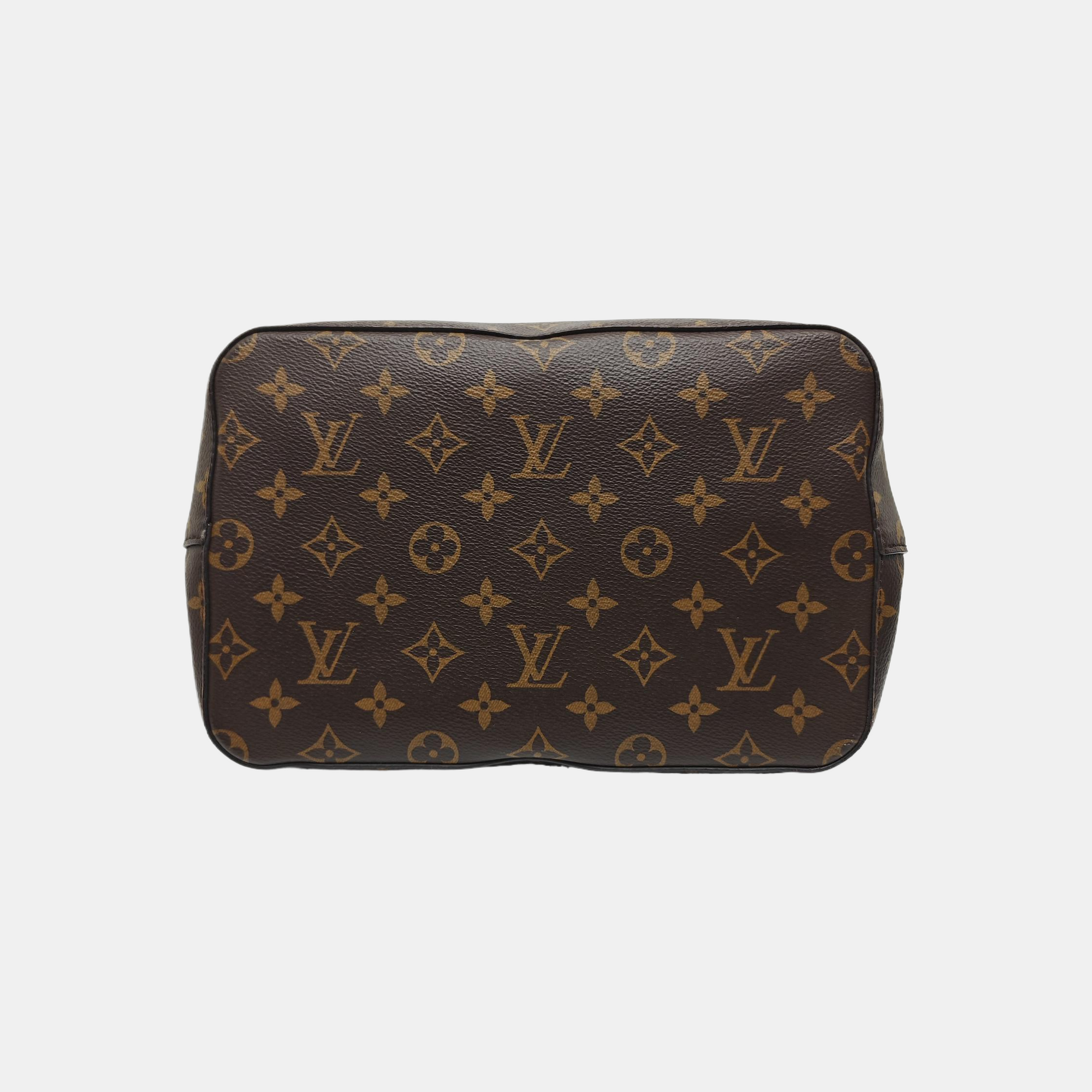 NÉONOÉ MM Monogram Coated Canvas Brown