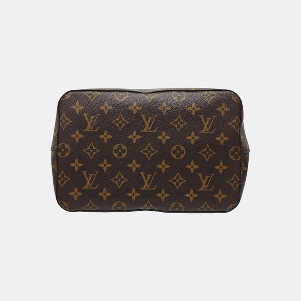 NÉONOÉ MM Monogram Coated Canvas Brown