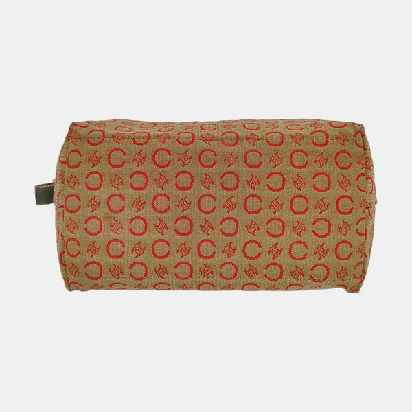 Canvas Top Handle Bag Brown