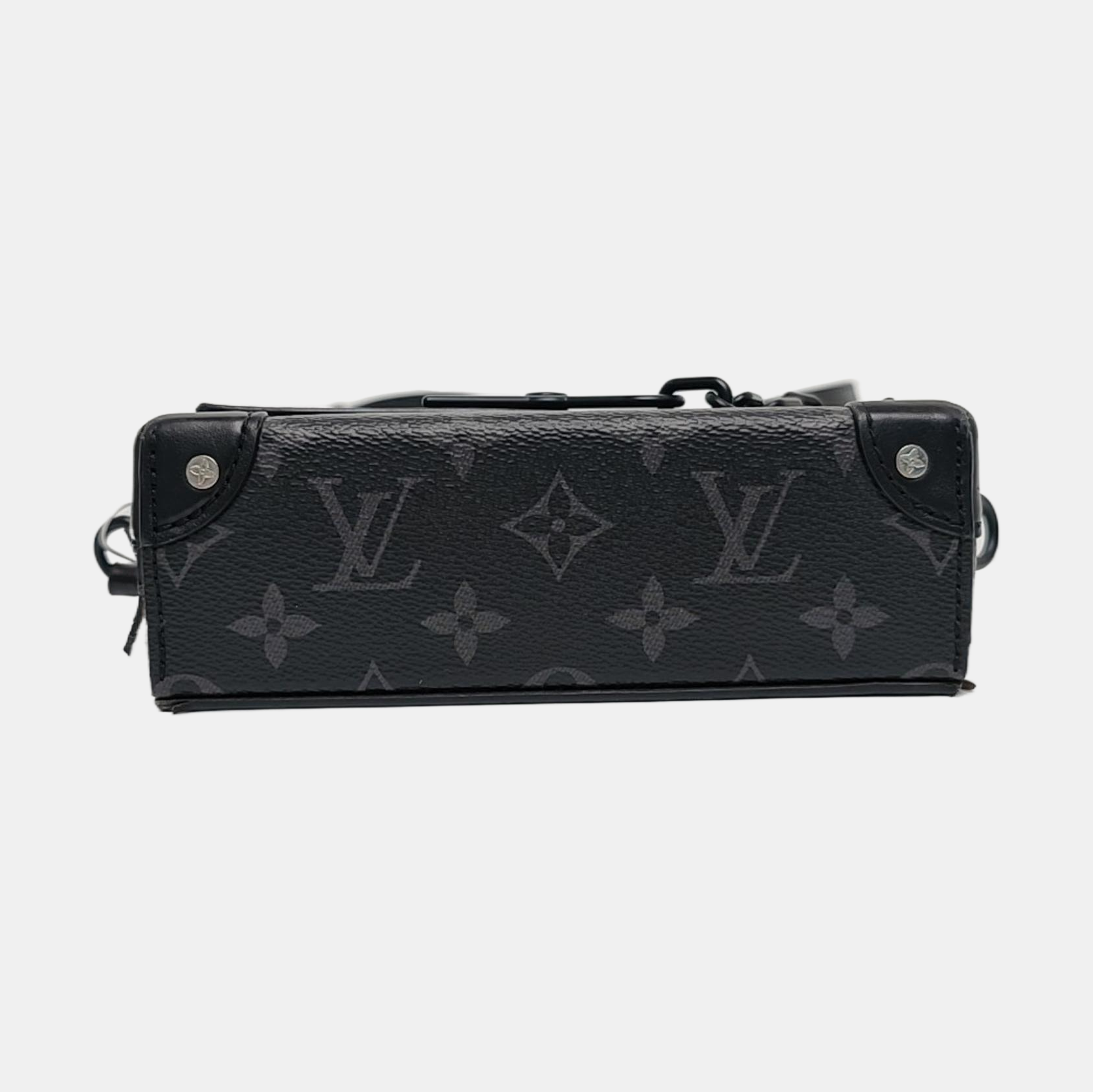 STEAMER Mini Monogram Coated Canvas Black
