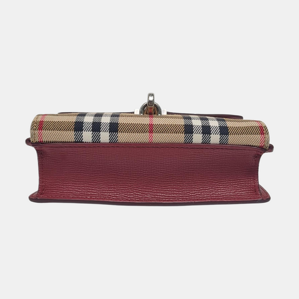 Authenticated pre-owned  Macken Patchwork Burgundy - Shoulder Bag at Looply