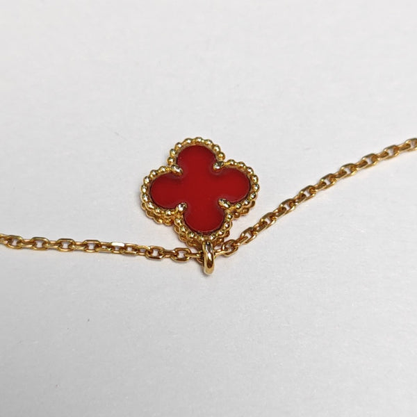 Sweet Alhambra 18k Rose Gold Necklace