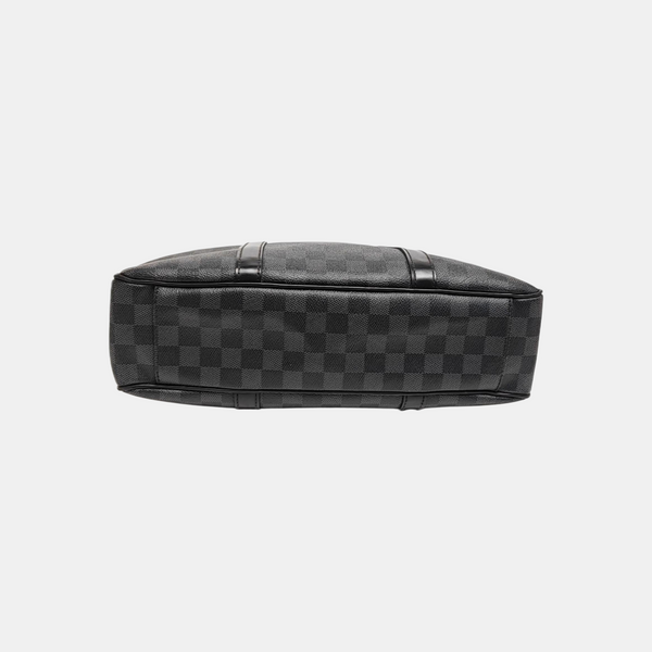TADAO PM Damier Graphite Coated Canvas Gray