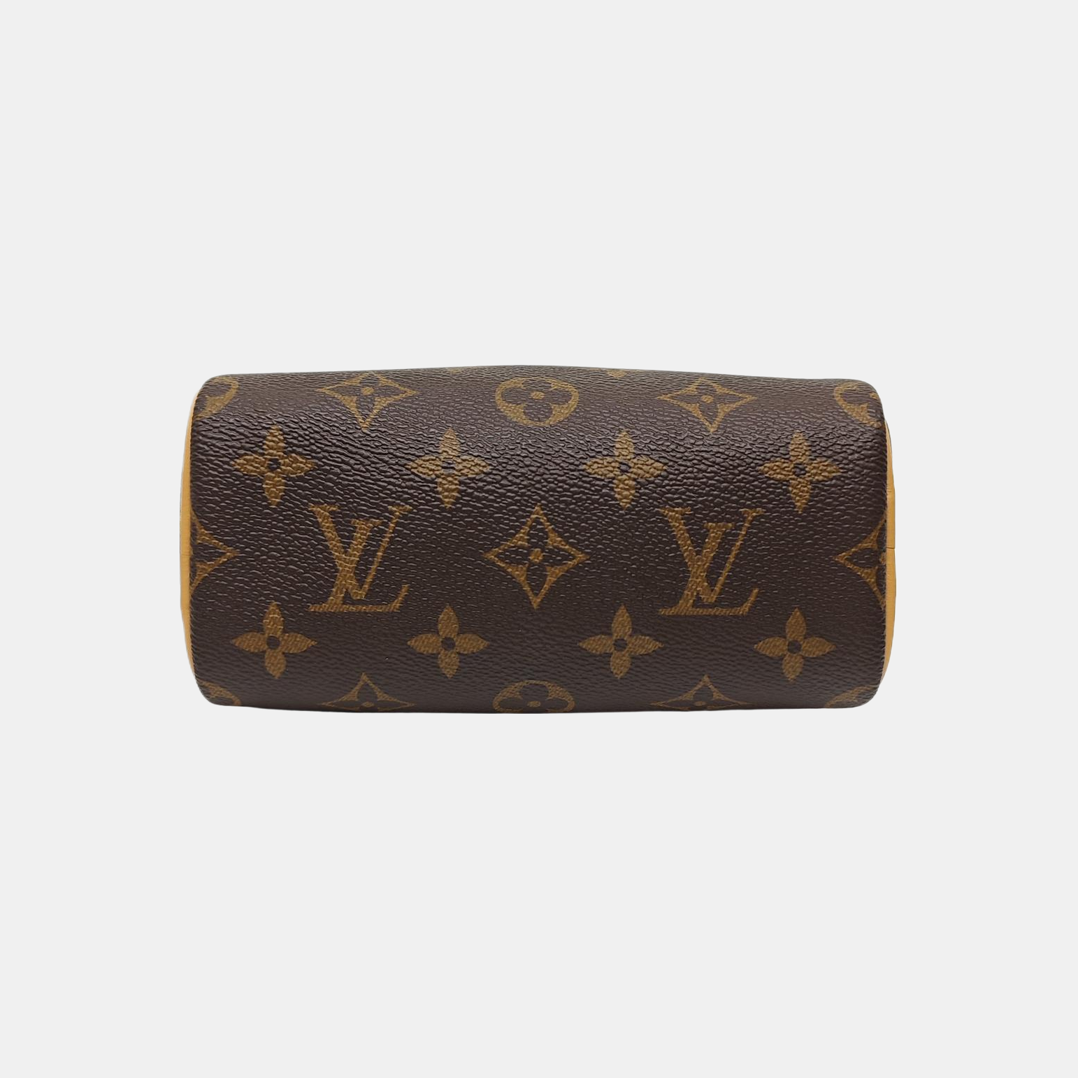 SPEEDY Nano Monogram Coated Canvas Brown