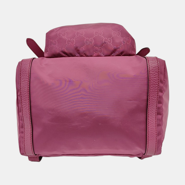 Monogram Nylon Backpack Purple