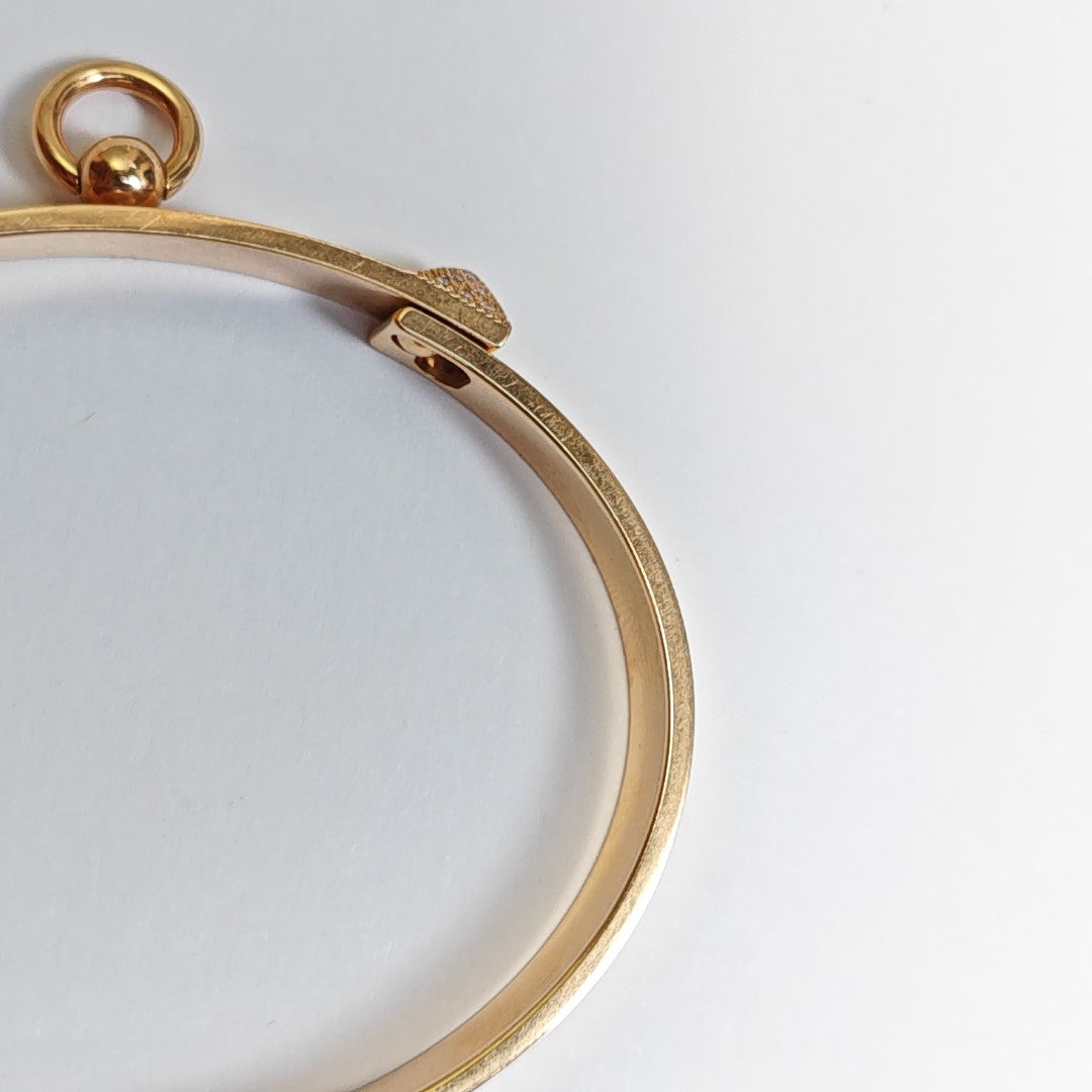Collier De Chien 18k Rose Gold Bangle