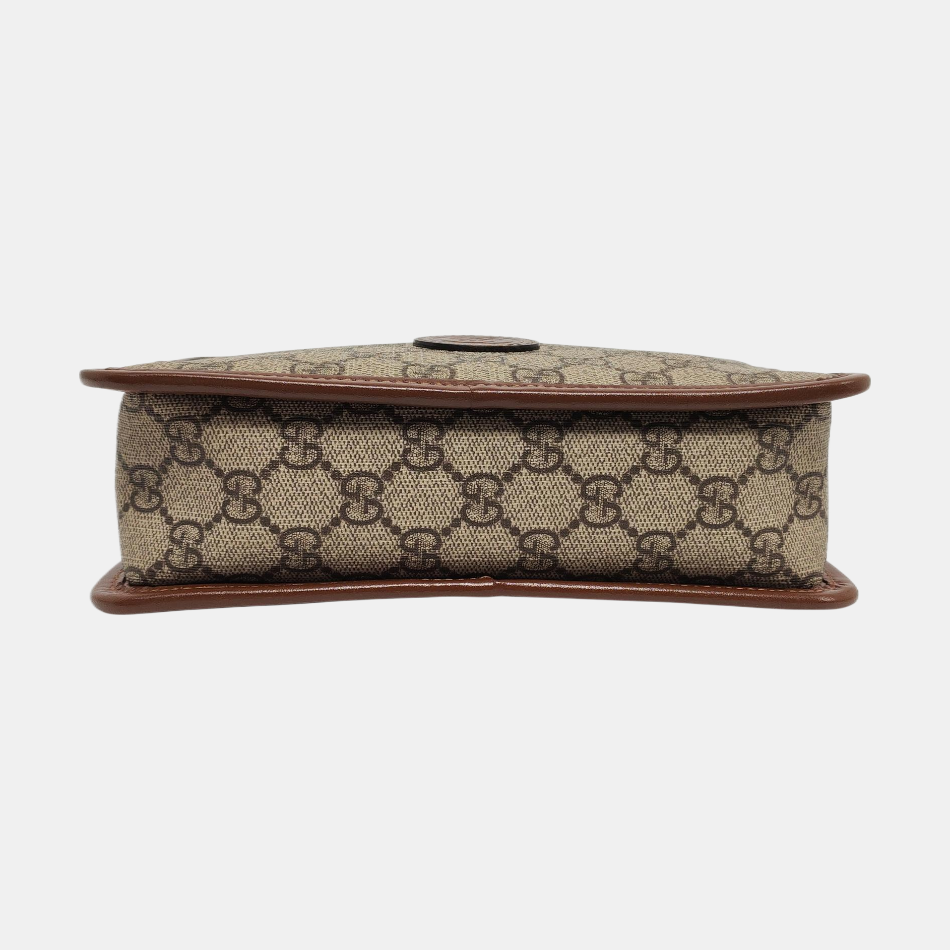GG Supreme Mini Monogram Coated Canvas Beige