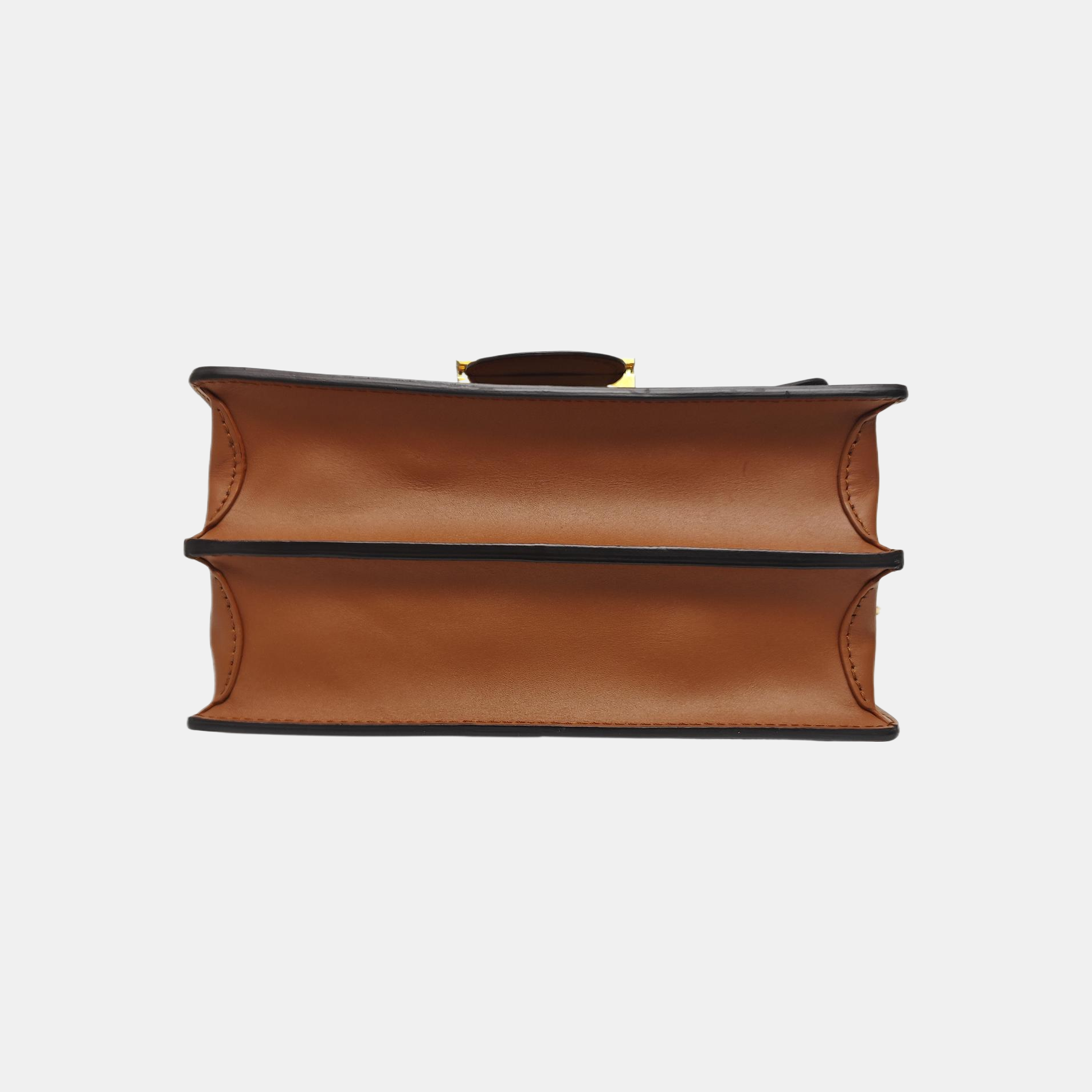 DAUPHINE MM Monogram Coated Canvas Brown