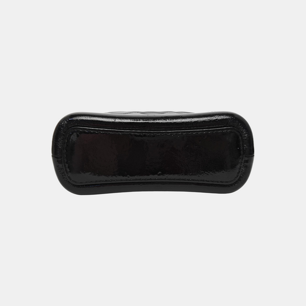 GABRIELLE Small Quilted Lambskin Black