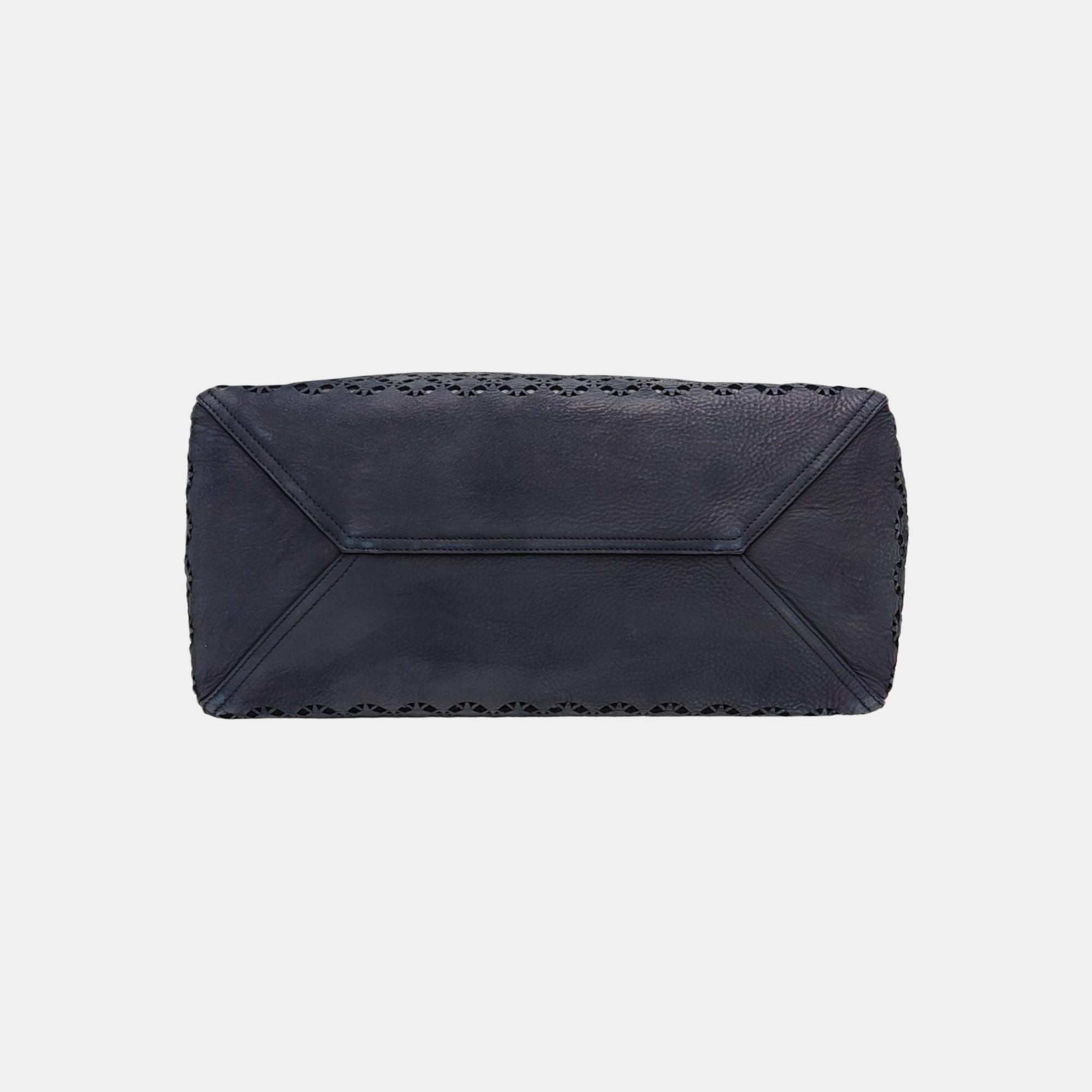 Calfskin Tote Bag Black