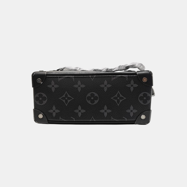 SOFT TRUNK Mini Monogram Coated Canvas Black