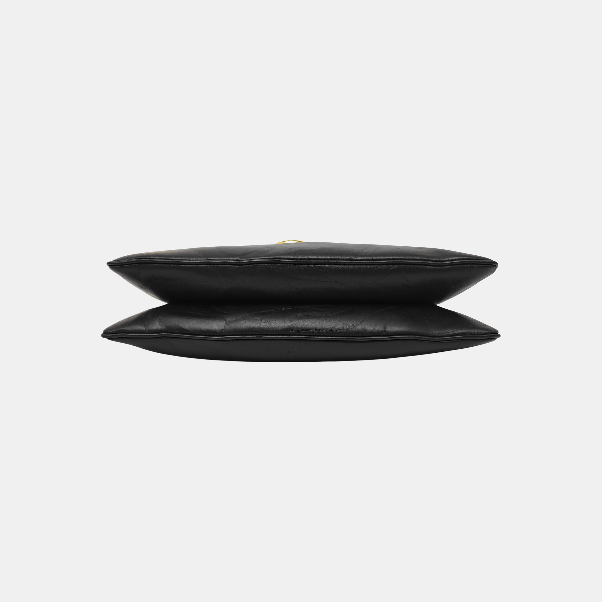 Arli Large Calfskin Black