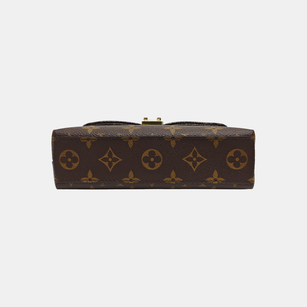 MADELEINE Monogram Coated Canvas Brown