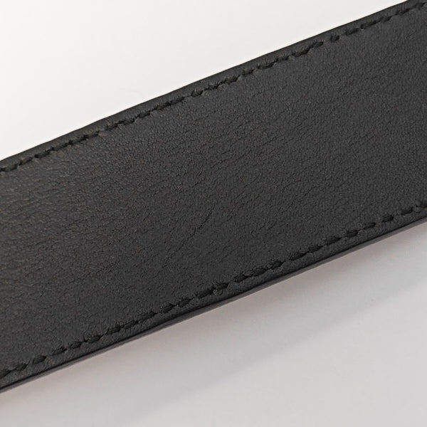 Coated Canvas Belt Black