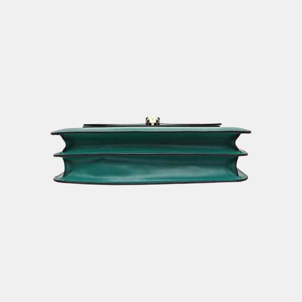 SERPENTI FOREVER Medium Calfskin Green