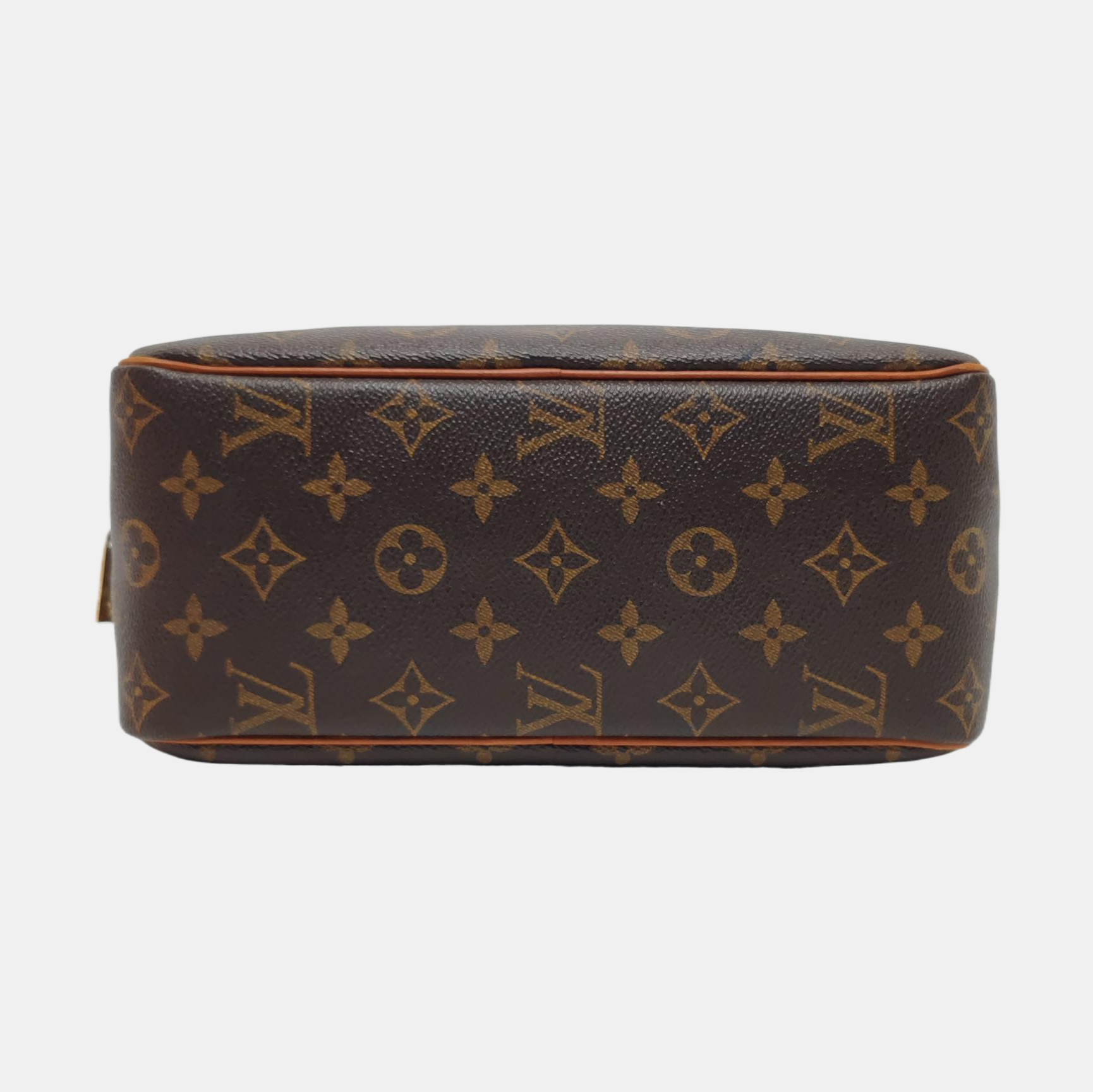 CITE Monogram Coated Canvas Brown