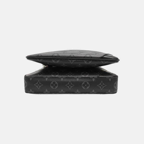 TRIO Monogram Coated Canvas Gray