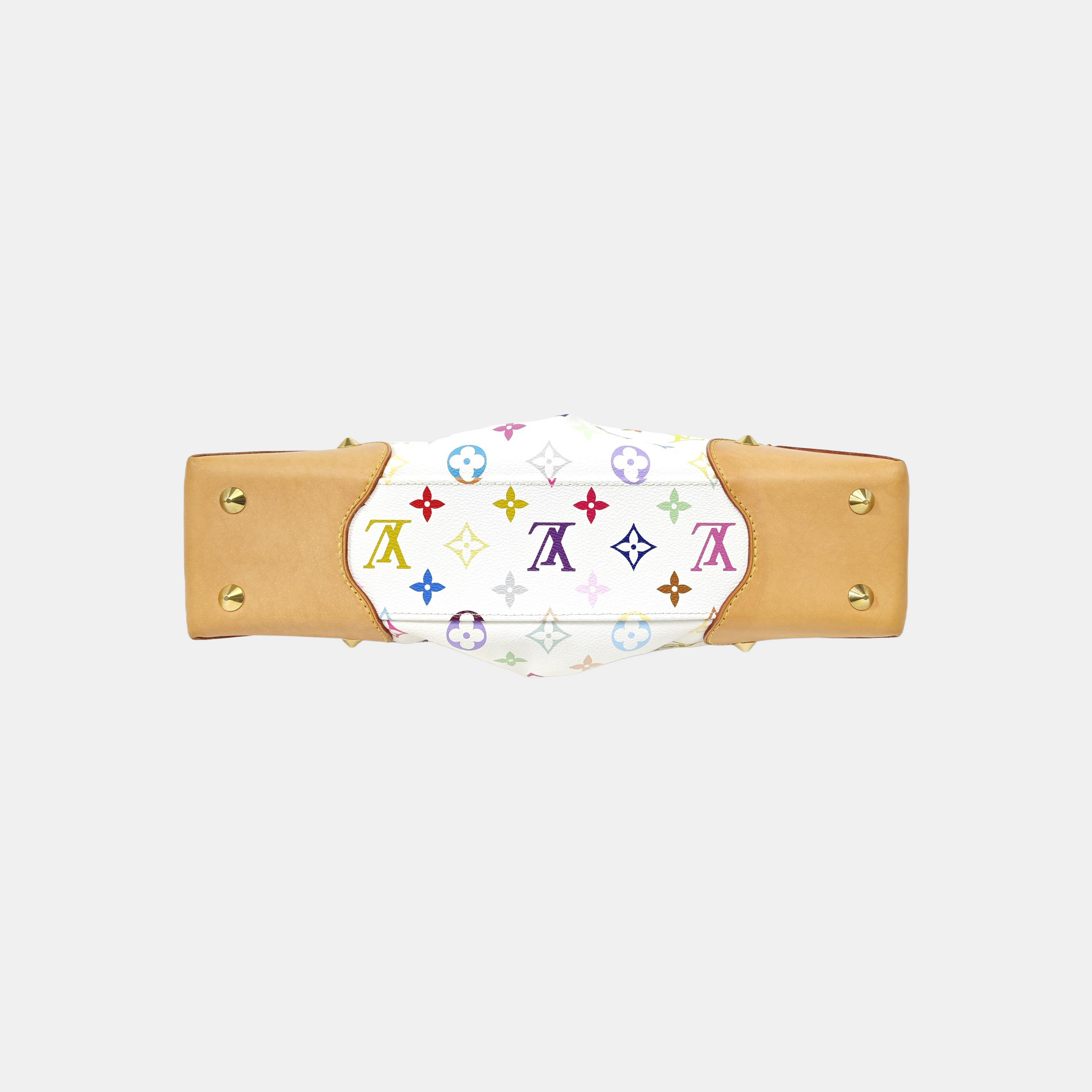 LV × TM JUDY MM Monogram Coated Canvas White