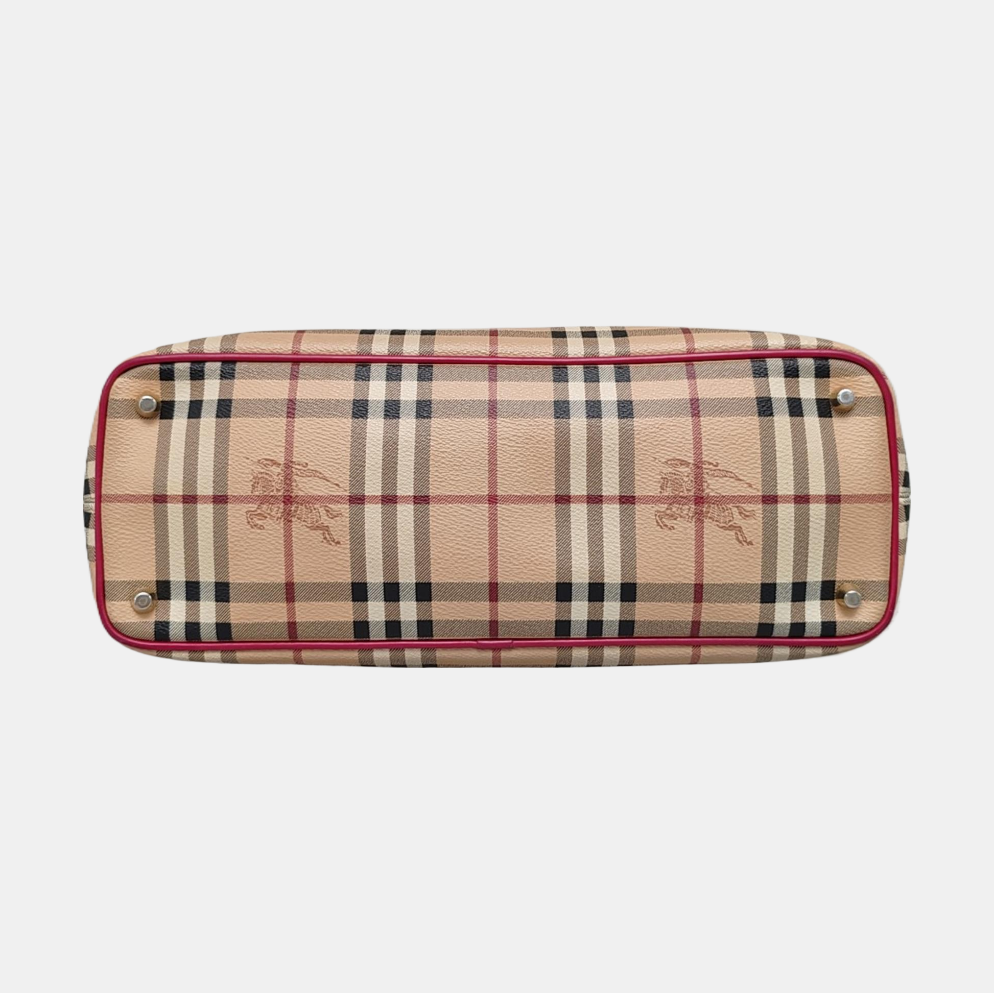 Nova Check Coated Canvas Brown