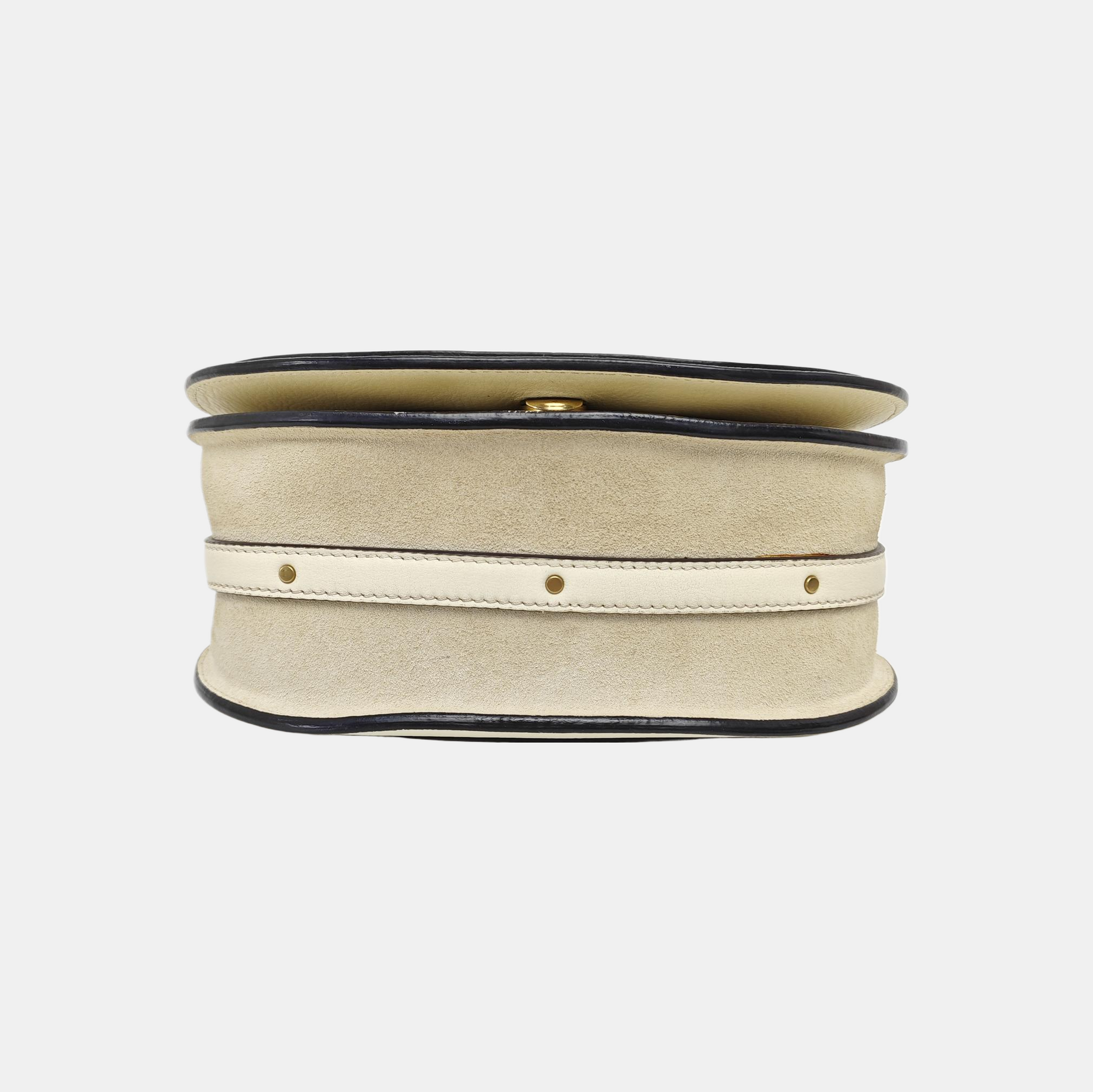 Nile Medium Calfskin White