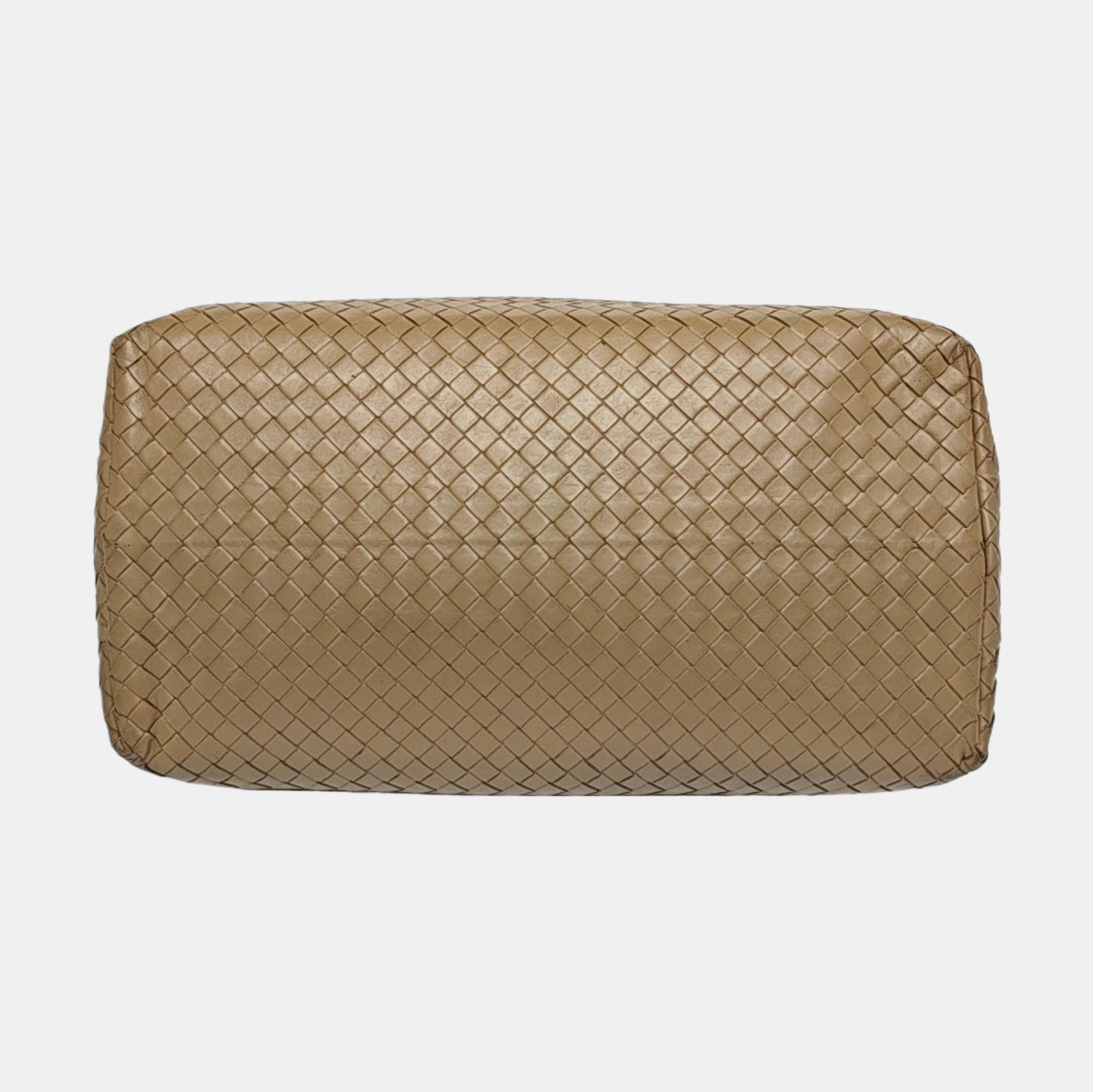 Authenticated pre-owned  Roma Calfskin Beige - Top Handle Bag at Looply