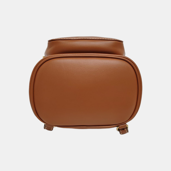 Calfskin Backpack Mini Brown