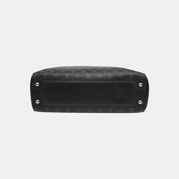 ALL-IN Monogram Coated Canvas Black