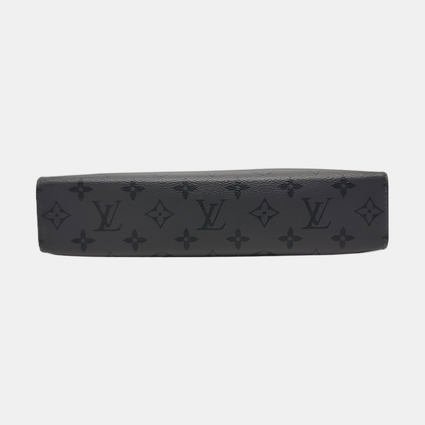 Pochette Voyag MM Monogram Coated Canvas Gray