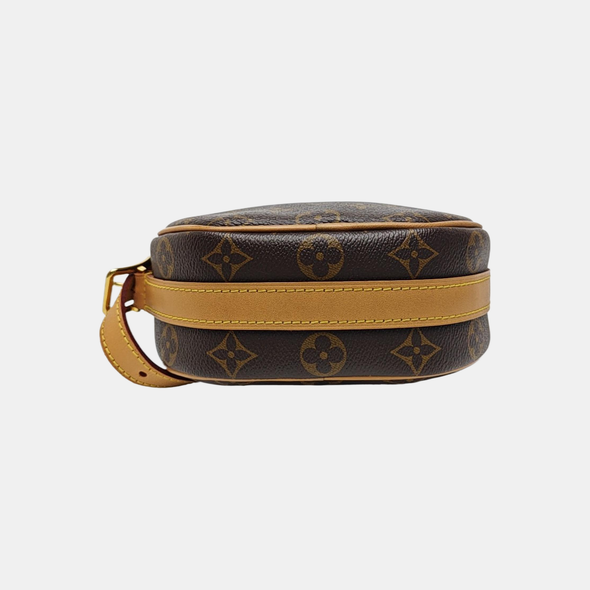 BOITE CHAPEAU PM Monogram Coated Canvas Brown