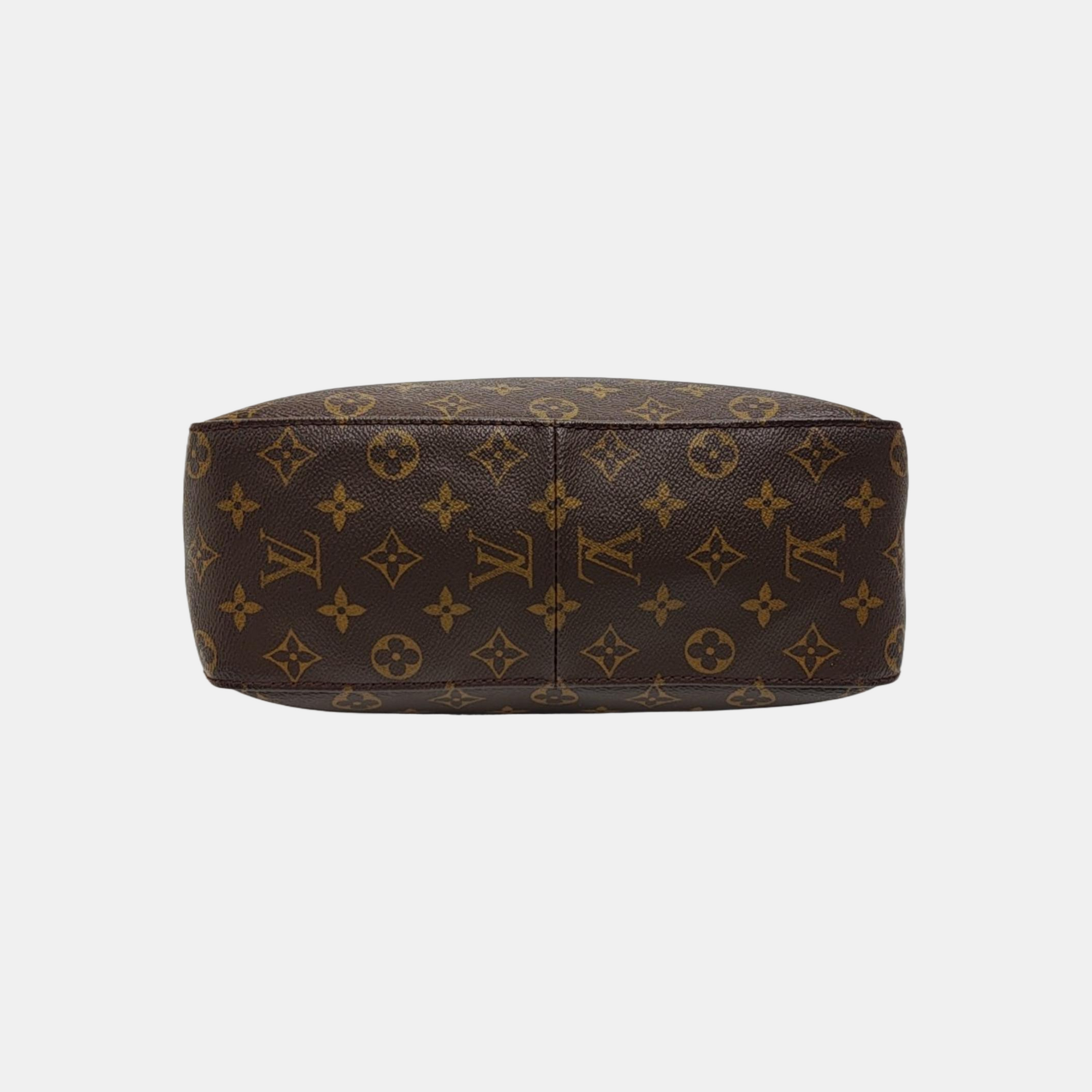 LOOPING GM Monogram Coated Canvas Brown