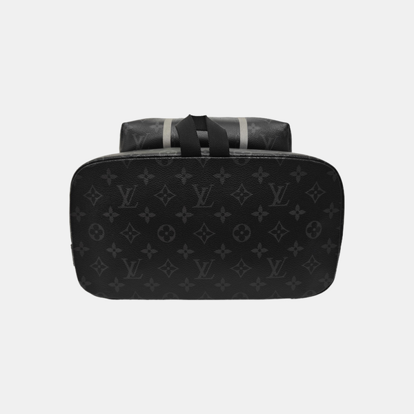 Coated Canvas Backpack Black